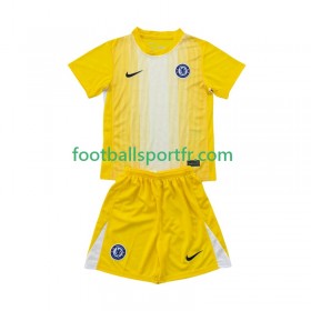 Tenue Chelsea Gardien Enfant Troisieme 2025-2026 Maillot de Foot